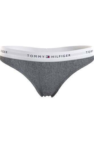 Γυναικείο String Tommy Hilfiger - Βαμβακερό - Γκρι