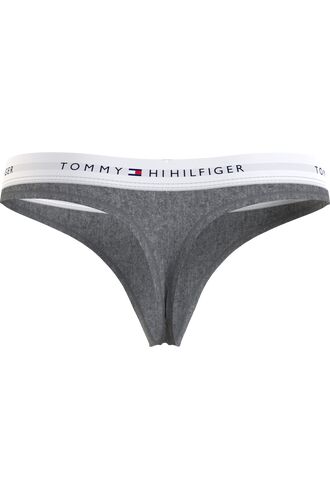 Γυναικείο String Tommy Hilfiger - Βαμβακερό - Γκρι