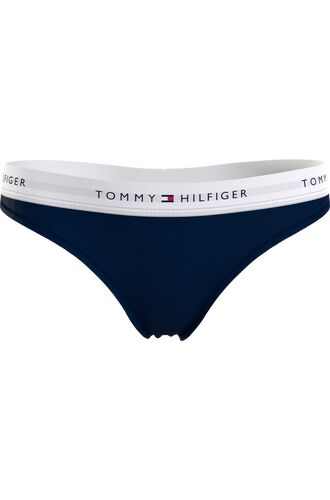 Γυναικείο String Tommy Hilfiger - Βαμβακερό - Μπλε