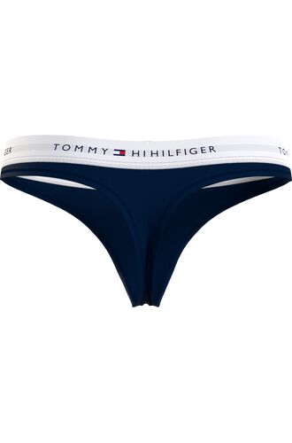 Γυναικείο String Tommy Hilfiger - Βαμβακερό - Μπλε