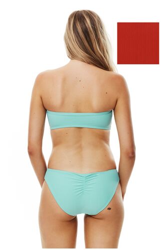 Γυναικείο μαγιό σλιπ Piha - Ψηλό κόψιμο - Κανονικό - Κεραμιδί