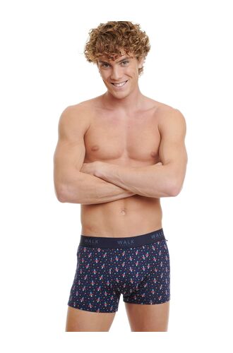 Ανδρικό boxer Walk - Bamboo Brief - Μπλε- Christmas Gift - Καρυοθραύστης