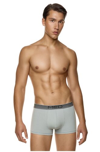 MED Ανδρικό boxer - Fashion λάστιχο με Logo - MULTIPACK x3- Regular Fit - Modal