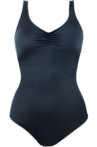 Γυναικείο μαγιό ολόσωμο Rock Club - Μαύρο - Κανονικό - Cup D/E