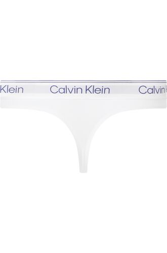 Γυναικείο String  Calvin Klein - Λευκό -  Φαρδύ λάστιχο