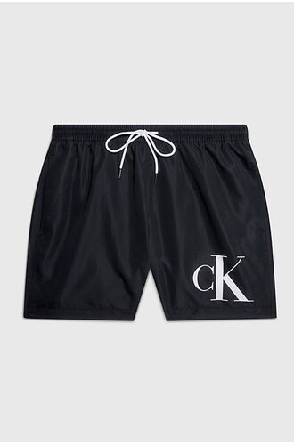 Ανδρικό Μαγιό Calvin Klein - Σετ δώρου - Μαύρο Σορτσ και πετσέτα