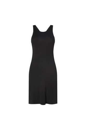 Γυναικεία φόρεμα Calvin Klein - Mini - Αμάνικο - Μαύρο