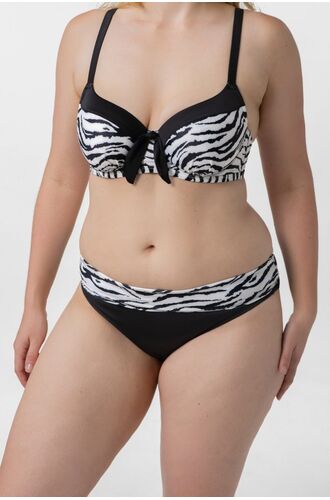 Γυναικείο μαγιό slip Dorina  Burdine - Μπικίνι Μεγάλα μεγέθη - Μαύρο