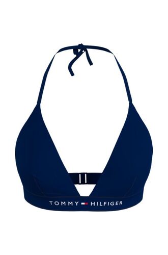 Γυναικείο μαγιό τοπ Tommy Hilfiger - Μπλε - Μπικίνι τριγωνάκι