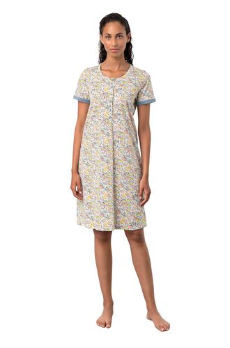 Γυναικείο νυχτικό Vamp - Κοντομάνικο - Φλοράλ - ΠατιλέταΓυναικείο νυχτικό Vamp - Κοντομάνικο - Φλοράλ - Πατιλέτα