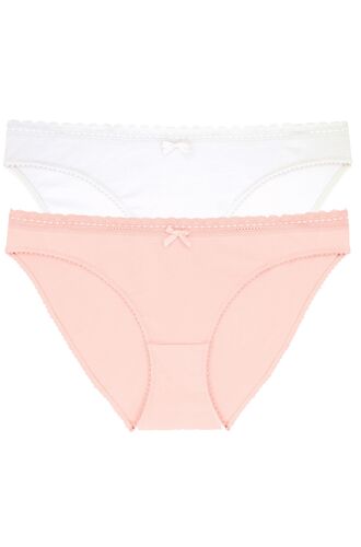 Dorina Γυναικείο Brief Lila - 1+1 ΔΩΡΟ - Slip κανονικό - Μεγάλα Μεγέθη