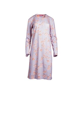 Γυναικείο Νυχτικό Pink Label - Λιλά φλοράλ - Θηλασμού