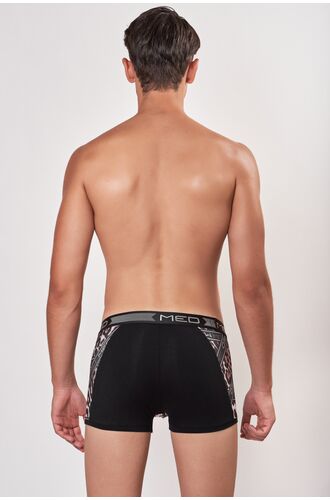 MED Ανδρικό boxer JAGUAR - Μαύρο - Animal Print
