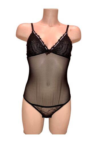 Γυναικείο Κορμάκι Armani - Δαντέλα - Διαφάνεια - Ελαστικό