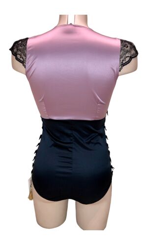 Γυναικείο Κορμάκι Prelude - Εξώρουχο - Δαντέλα - Σατέν - Ελαστικό