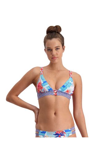 Γυναικείο μαγιό τοπ Piha - Floral - Σταθερό τρίγωνο - Mix & Match