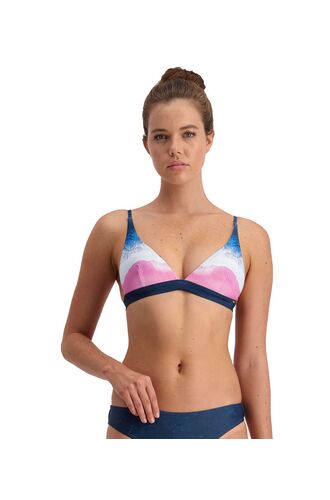 Γυναικείο μαγιό τοπ Piha - Σταθερό τρίγωνο - Ocean Print