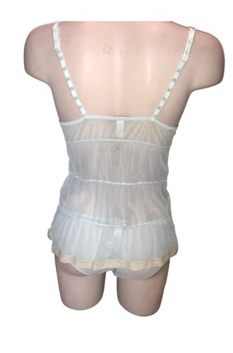 Γυναικείο Τοπάκι Biagiotti - Δαντέλα - Ελαστικό - Σετ με Σλιπ