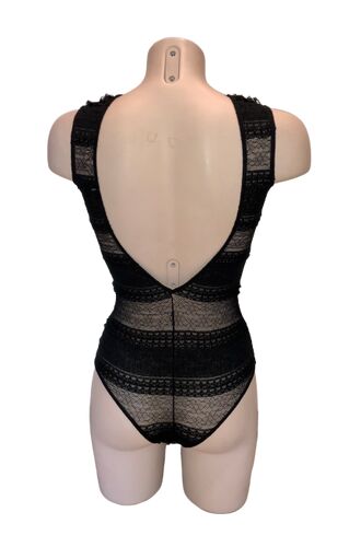 Κορμάκι Lida - Μαύρο - Δαντέλα