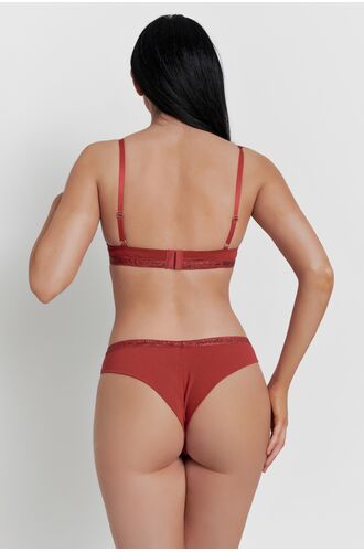 Σουτιέν MED LOLA - Με ενίσχυση - Κόκκινο