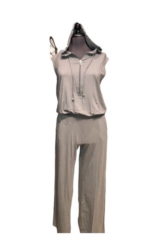 Γυναικεία Ολόσωμη φόρμα Set Claire Katrania  με κουκούλα - Μακρύ Παντελόνι