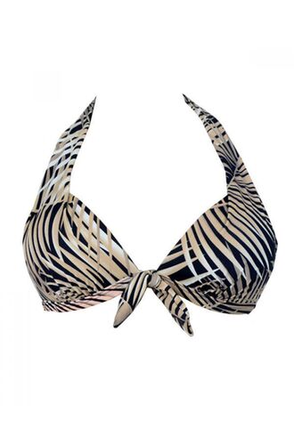 Μαγιό τρίγωνο Rock Club - Sahara print - Bikini Push Up