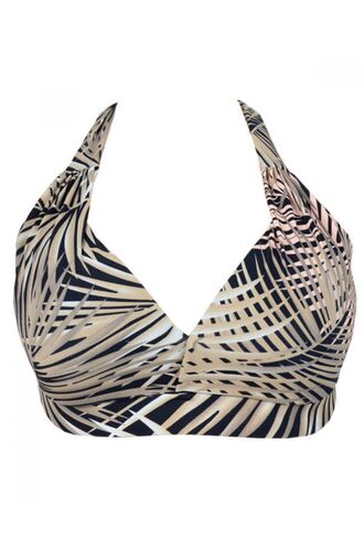 Μαγιό τρίγωνο Rock Club - Sahara print - Μεγάλο στήθος