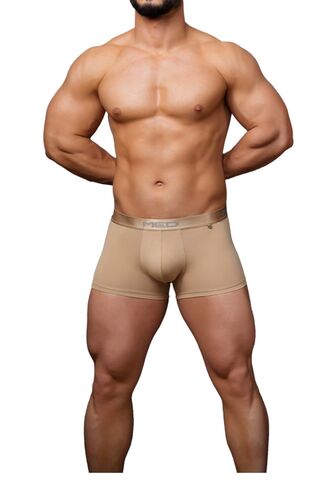 MED Ανδρικό boxer Skin - Μπεζ με φαρδύ εξωτερικό λάστιχοMED Ανδρικό boxer Skin - Μπεζ με φαρδύ εξωτερικό λάστιχο