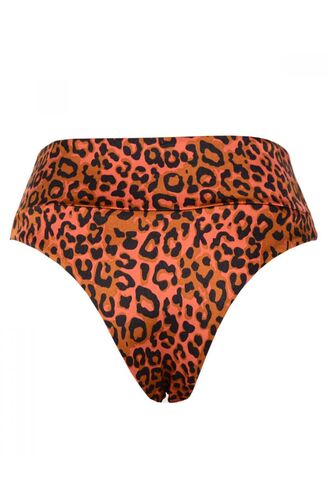 Ψηλόμεσο μαγιό slip Rock Club -  Barazil Animal print - Mix and Match