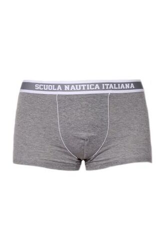 Ανδρικό boxer Nautica Italiana - Βαμβακερό - Φαρδύ λάστιχο - Γκρι