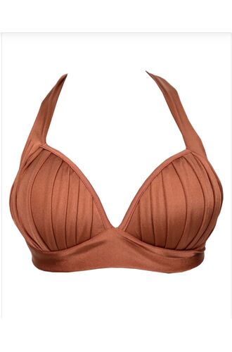 Μαγιό τρίγωνο Rock Club - Bronze τοπ Bikini - Σταθερό cup C/