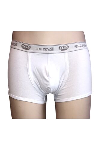 Ανδρικό boxer Just Cavalli - Λευκό - Fashion λάστιχο - Κορώνα