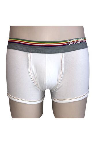 Ανδρικό boxer Just Cavalli - Λευκό - Fashion λάστιχο - Logo