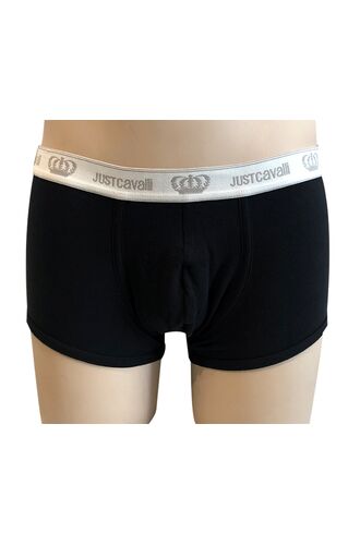 Ανδρικό boxer Just Cavalli - Μαύρο - Fashion λάστιχο - Κορώνα
