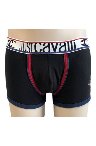 Ανδρικό boxer Just Cavalli - Μαύρο - Λευκό Fashion λάστιχο