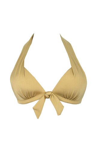 Μαγιό τρίγωνο Rock Club - Gold Bikini top Push Up - Ενίσχυση