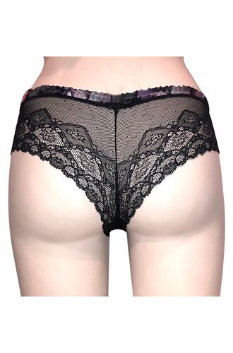 Brazilian slip Lida - Hipster Δαντέλα - Μαύρο