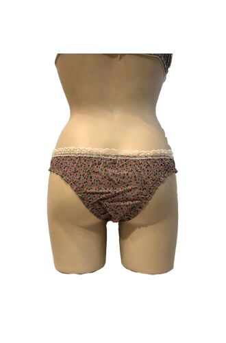 Γυναικείο Brazilian slip Lida - Εμπριμέ - Λεπτομέρεια δαντέλας