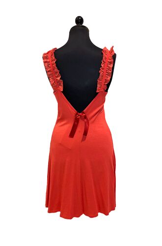 Γυναικείο νυχτικό Claire Katrania - Κοραλί - Φραμπαλά