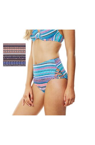 Γυναικείο ψηλόμεσο μαγιό Piha Persian Dream - Mix and Match σλιπ - Κανονικό