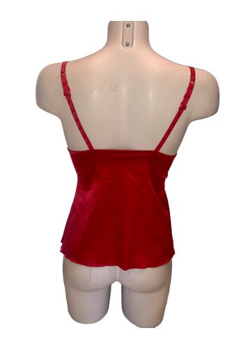 Γυναικείο Τοπάκι Biagiotti - Σατέν - Ελαστικό - Κόκκινο