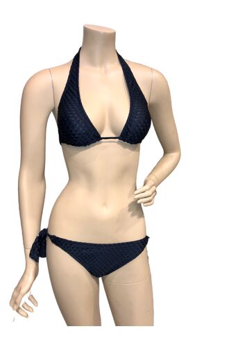 Lida Μαγιό τρίγωνο - Σετ μπικίνι μαύρο - Καλοκαίρι 2020.