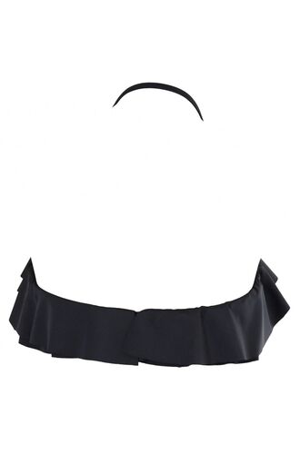 Μαγιό Strapless Rock Club - Μαύρο Bikini - Βολάν - Cup B