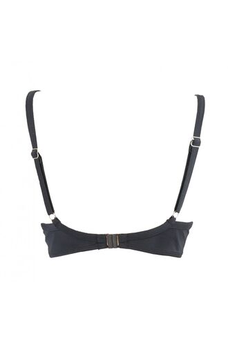 Μαγιό top Rock Club - Μεγάλο στήθος - Μαύρο Bikini - Cup D E