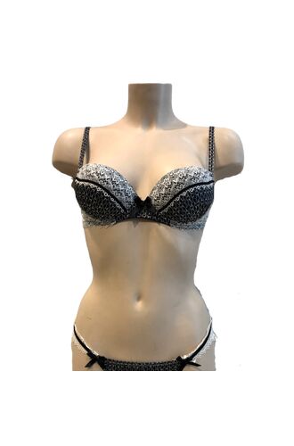 Σουτιέν Lida Balconette - Εμπριμέ - Φλοράλ δαντέλα - Cup B