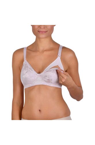 Σουτιέν Θηλασμού Αμπάνελο Naturana - Ροζ - Μεγάλα μεγέθη - Cup  C - D