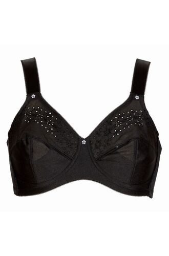 Σουτιέν Αμπάνελο Lingadore  - Μαύρο δαντέλα - Μεγάλα μεγέθη - Cup D E