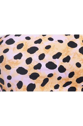 Μαγιό slip Rock Club Panther - Ψηλό κόψιμο - Animal Print - V σλιπ