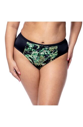 Γυναικείο μαγιό slip Dorina Kano - Μπικίνι Ψηλόμεσο - Μαύρο Print