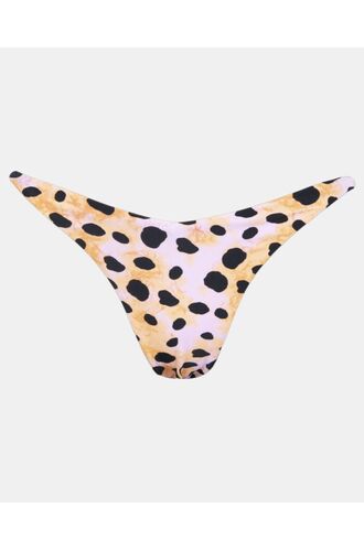 Μαγιό slip Rock Club Panther - Ψηλό κόψιμο - Animal Print - V σλιπ